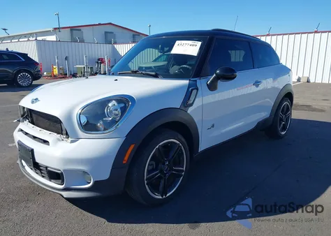 2014 Mini Paceman Cooper S z USA, uszkodzony, nr VIN WMWSS7C56EWN72341